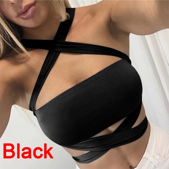 GymShred Tops - Halter Crop Top